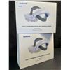 Image 1 : 2 Aubika Fast-Charging Head Straps for VR Meta Quest 3 w/ Built-In 8000mAh Battery - New