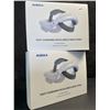 Image 1 : 2 Aubika Fast-Charging Head Straps for VR Meta Quest 3 w/ Built-In 8000mAh Battery - New