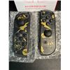 Image 3 : 1 Set of Gold/Black Pikachu Pokemon Design Joycon Controllers for Nintendo Switch - New