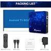 Image 5 : 1 X88 Pro12 Android TV Box; 4GB Ram 32GB Rom Quad-Core Supports 4K HD; BT 5.0 - New