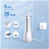 Image 9 : 1 Cordless Water Flosser Kit for Cleaning Teeth/Portable Electric Water Pick Oral Irrigator - New