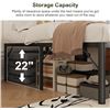 Image 7 : 1 Queen Size Heavy-Duty Metal Bed Frame (24inch High Bed Frame) - New in Box (*Assembly Req'd)