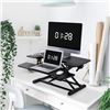 Image 10 : 1 Flexispot Standing Desk Converter/Adjustable Standing Desk Riser - 35" Height - New in Box