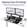 Image 9 : 1 Flexispot Standing Desk Converter/Adjustable Standing Desk Riser - 35" Height - New in Box