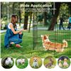 Image 10 : 1 Metal Foldable Dog Playpen/Exercise Pen for Indoors/Outdoors - 8 Panels; 24" Height - New in Box