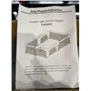 Image 4 : 1 Palopalo Baby Playpen (71" x 59") XL Playard for Babies/Toddlers - Grey - New in Box