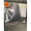 Image 1 : Spigen WeatherBloc Mud Flaps Designed for Tesla Model 3 - Carbon Design - Brand New!