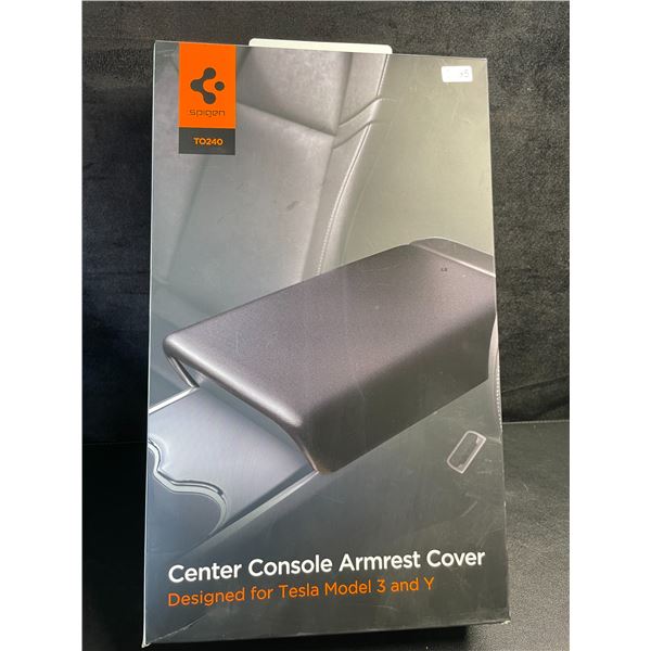 Spigen Center Console Armrest Cover For Tesla Model 3 and Y - Brand New