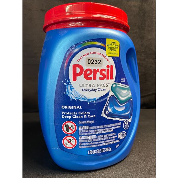 Persil Original Ultra Pacs Everyday Clean Laundry Detergent Pods - 1.89lb Tub/42 Ultra Pacs - New