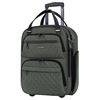 Image 1 : 1 KROSER Carry-On Underseat 16" Multi-Function Lightweight Suitcase - Army Green - NEW