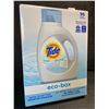 Image 1 : 1 Tide Ultra Concentrated Free & Gentle Eco-Box Liquid Laundry Detergent - 3.1L/96 Loads - New