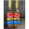 Image 1 : 2 Torani Classic Hazelnut Flavoring Syrups (750ml) - New Sealed (BB: 01-FEB-2027)
