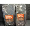 Image 1 : 2 Bags of Bullet Proof The Original Artisan Coffee (340g) Whole Bean Coffee - New Sealed