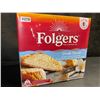 Image 1 : 1 Box of Folgers Vanilla Biscotti K-Cup Coffee Pods - 30 Per Pack (270g) - New