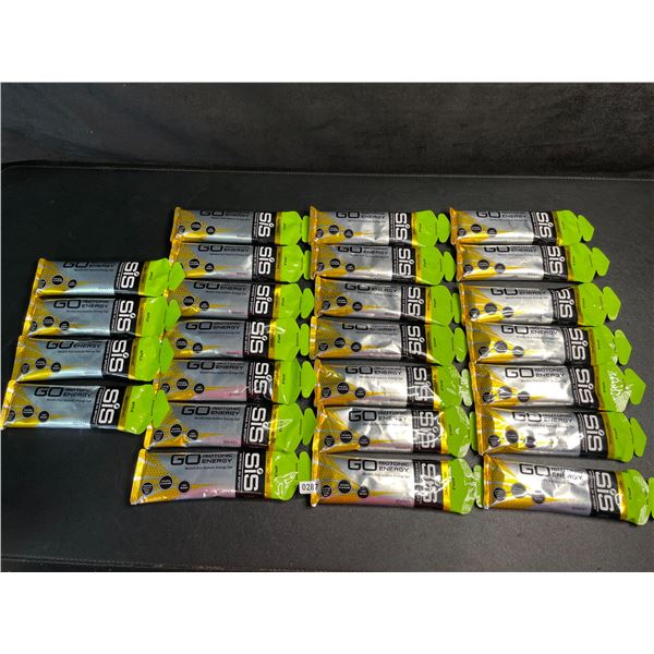 25 Packs of ScienceInSport GO Isotonic Energy Gels - Apple - 60ml Each - New