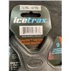 Image 3 : 1 Pair of IceTrax Snow/Ice Traction Aids - L/XL Winter Ice Grips for Shoes - Brand New