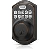 Image 1 : 1 Teeho TE001 Keyless Entry Door Lock with Digital Keypad - Oil Rubbed Bronze Color - New