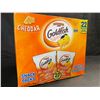 Image 1 : 22 Snack-Pack Box of Cheddar Goldfish Baked Snack Crackers - New (22 x 28g)