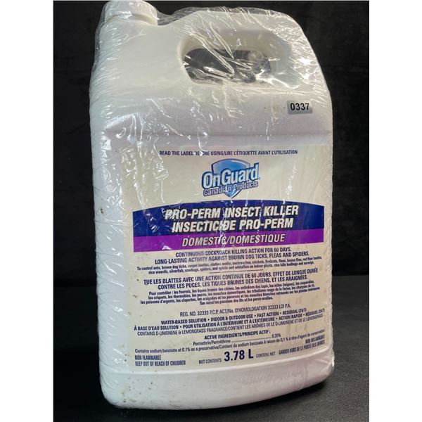 1 Jug of OnGuard Pro-Perm Insect Killer (Domestic) 3.78L - New