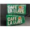 Image 1 : 2 Cafe La Llave Espresso Bricks - 10 Ounce - 100% Pure Coffee - New