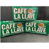 Image 1 : 3 Cafe La Llave Espresso Bricks - 10 Ounce - 100% Pure Coffee - New