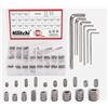 Image 1 : 1 Hilitchi 240PC Assorted Size Stainless Steel Hex Screws - New