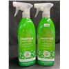 Image 1 : 2 Method Antibac Disinfecting All-Purpose Cleaners - Bamboo - 828mL - New