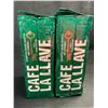 Image 2 : 2 Cafe La Llave Espresso Bricks - 10 Ounce - 100% Pure Coffee - New