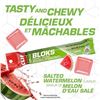 Image 4 : 15 CLIF Athlete Series BLOKS Energy Chews Packets - Salted Watermelon (60g) - New