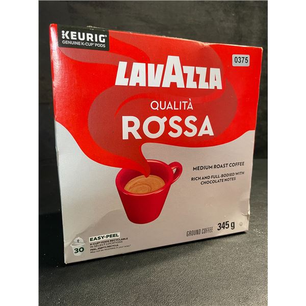 1 Box of Lavazza Qualita Rossa Keurig K-Cup Coffee Pods (30 Pods) - New (BB: 2027/JN/22)