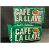 Image 1 : 2 Cafe La Llave Espresso Bricks - 10 Ounce - 100% Pure Coffee - New
