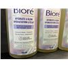 Image 2 : 3 Biore Hydrate & Glow Gentle Cleansers (200ml) For Dry, Sensitive Skin - New