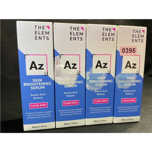 4 The Elemnets Az Skin Brightening Serums (30ml) for Clear Skin - New
