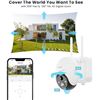 Image 9 : 1 ieGeek Wireless 2K PTZ Outdoor Security Camera with Solar Panel - NEW SEALED!