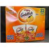 Image 1 : 22 Snack-Pack Box of Cheddar Goldfish Baked Snack Crackers - New (22 x 28g)