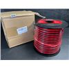 Image 1 : 1 Viabrico 14Guage Red/Black Electrical Wire; 135FT Large Roll; Copper Clad Aluminum Wire - New