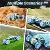 Image 7 : 1 Storm Stunt Gesture R/C Stunt Car with Lights & Music - Roll/Flip R/C Stunt Car - New