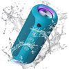 Image 1 : 1 Ortizan X10 Wireless Portable Bluetooth Speaker - 24W; Waterproof; 30hr Playtime - Blue - New!