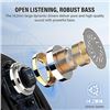 Image 6 : 2 Pairs of Stecei G219 Open-Ear Hi-Fi Wireless Sport Headphones; 36HR Playtime - New Sealed