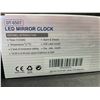 Image 3 : 1 Multi-Function LED Mirror Electronic Clock/Digital Alarm Clock - New