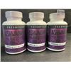 Image 1 : 3 Bottles of FreshField Ashwaganda with Black Pepper Veggie Capsules (60 Each) - New