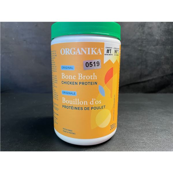 1 Tub of Organika Orignal Chicken Protein Bone Broth (300g) - New (Exp: 08/2026)