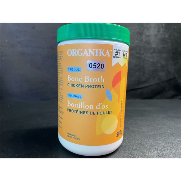 1 Tub of Organika Orignal Chicken Protein Bone Broth (300g) - New (Exp: 11/2025)