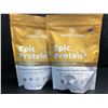 Image 1 : 2 Bags of Sprout Living Epic Protein - Vanilla Lucuma (456g) - New (BB: AUG 17/2026)