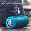 Image 6 : 1 Ortizan X10 Wireless Portable Bluetooth Speaker - 24W; Waterproof; 30hr Playtime - Blue - New!