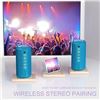 Image 9 : 1 Ortizan X10 Wireless Portable Bluetooth Speaker - 24W; Waterproof; 30hr Playtime - Blue - New!