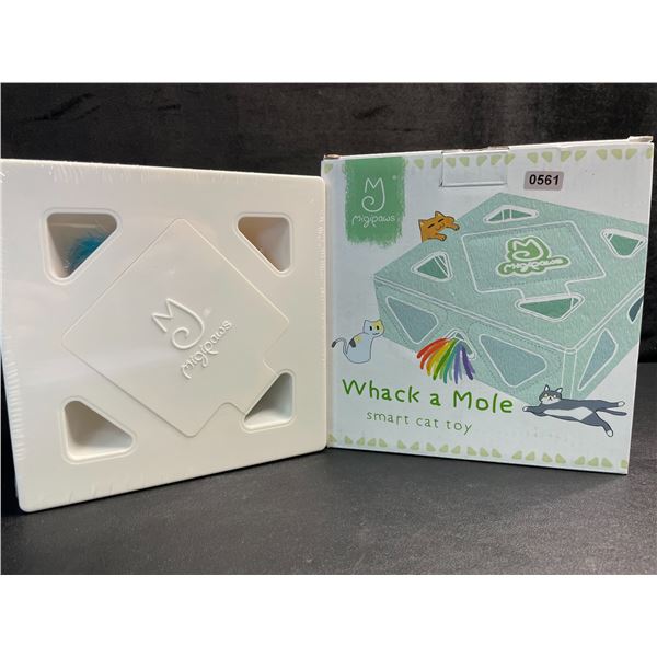 1 MigiPaws Whack-A-Mole Smart Cat Toy - New