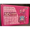 Image 2 : 1 3D Acrylic Hello Kitty Night Light - Color-Changing RGB Light w/ Remote Control - New