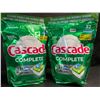 Image 1 : 2 Bags of Cascade Complete Fresh Scent w/ Dawn Dishwasher Pods (32 Pods Each) - New