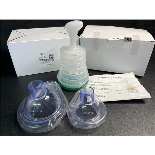 2 Emergency Choking Rescue Devices - Brand New
